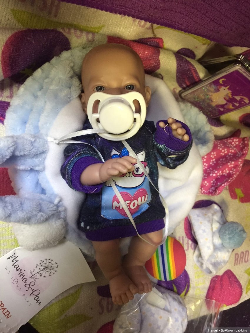 Малыш. 21 см. Обзор пупсика mini Golossinas (фото 6)