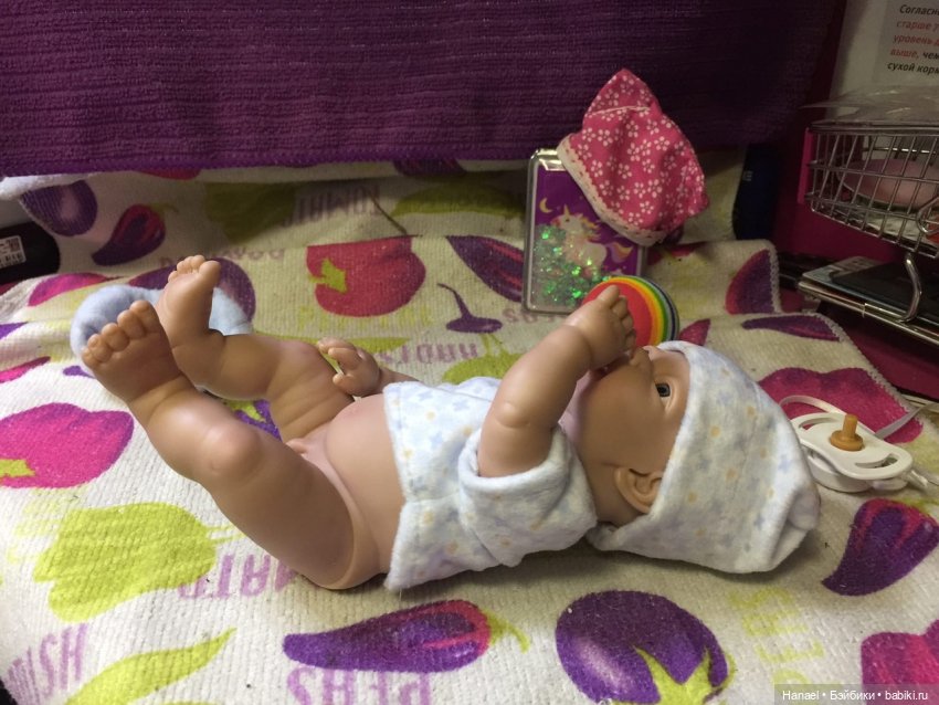 Малыш. 21 см. Обзор пупсика mini Golossinas