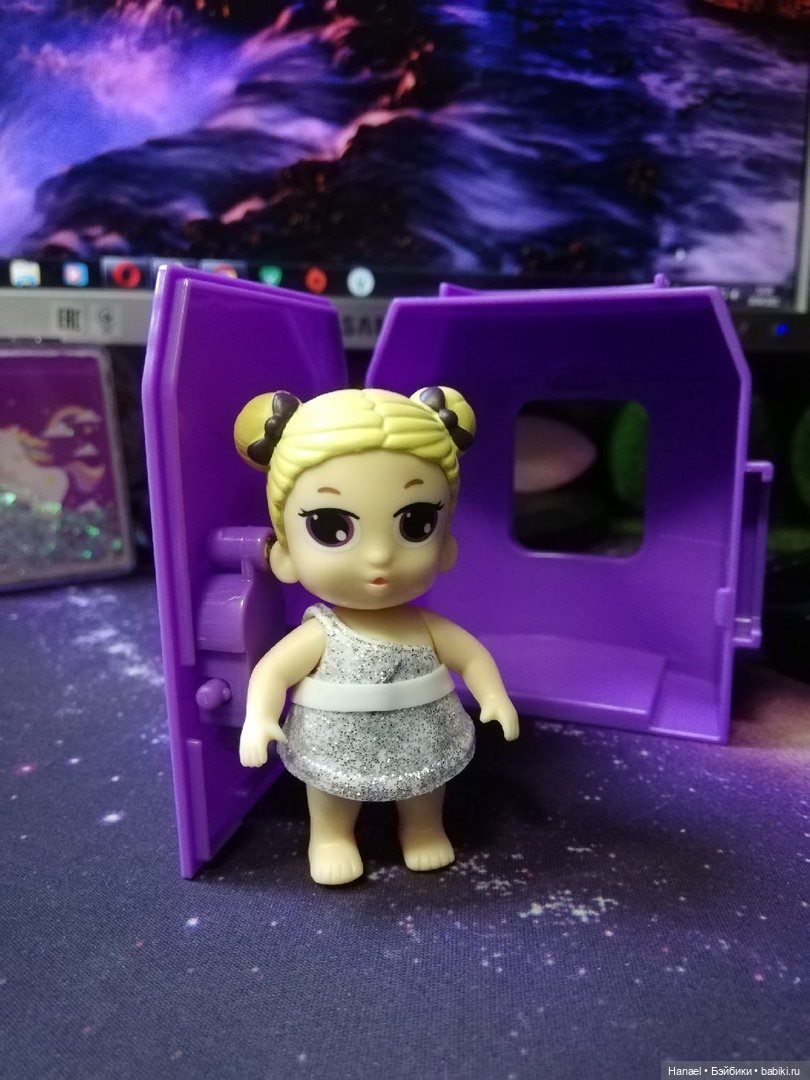 Мини-кукла-сюрприз из Пятёрки, 99р по акции