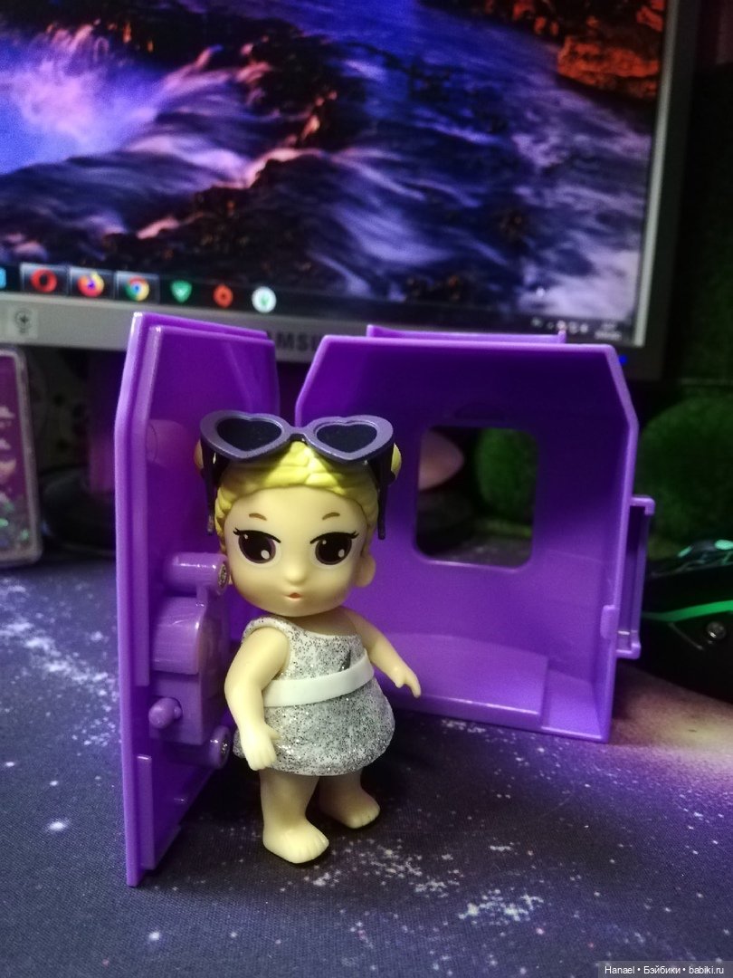 Мини-кукла-сюрприз из Пятёрки, 99р по акции