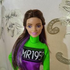 Барби красотка с фиалковыми глазами редкая с ооаком за очень приятную цену