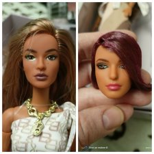 Барби две головы от Горыныча Barbie SIGNATURE You Create Basics Neutral KIT