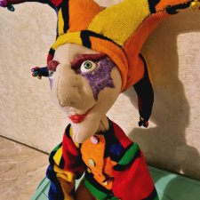 Арлекин, моя первая кукла