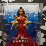 Барби / Barbie 2017 Holiday Teresa Doll, Brunette with Red Dress