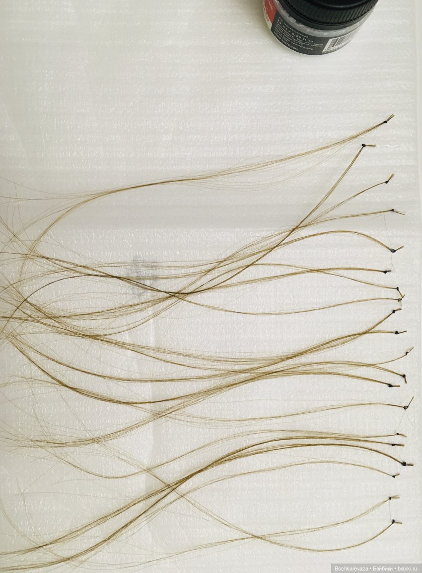 Прошивка Готц — Перепрошивка волос и восстановление париков: МК (фото 5)