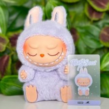 Лавандовый Zizi💜 Labubu Have a Seat Pop Mart