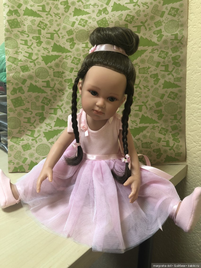 Сегодня поговорим о шарнирной кукле Llorens ростом 42 см (фото 7)