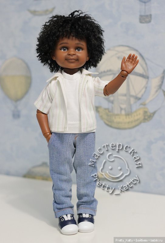 Конкурсные мальчишки Макс и Доминик ООАК Paola Reina (фото 8)