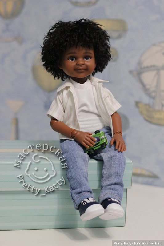 Конкурсные мальчишки Макс и Доминик ООАК Paola Reina (фото 10)