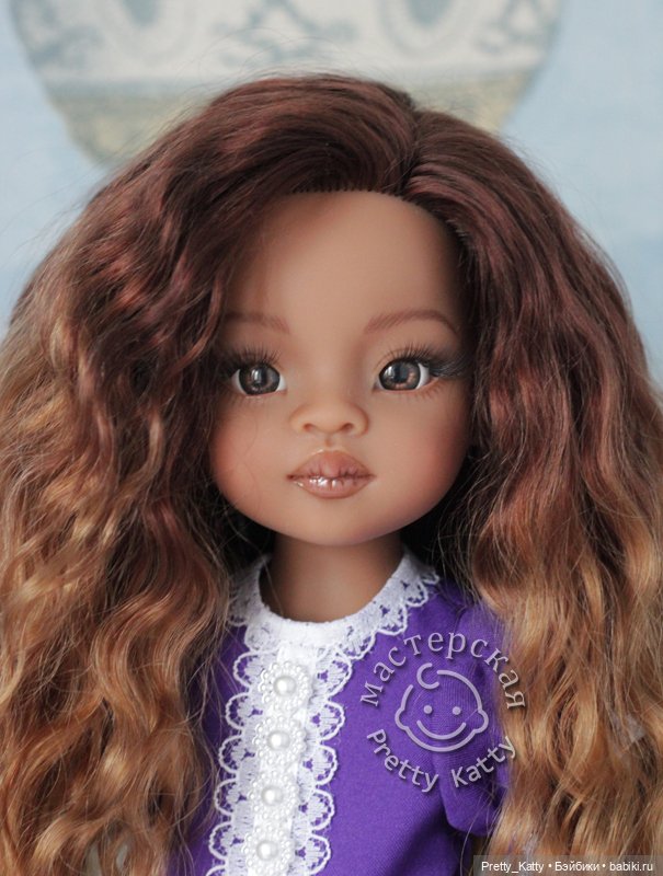 ООАК Мэйли Paola Reina — ООАК Paola Reina (Паола Рейна) и испанских кукол: перерисовка (фото 9)
