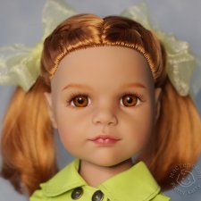 Маленькая модница - Ханночка рыжик ООАК