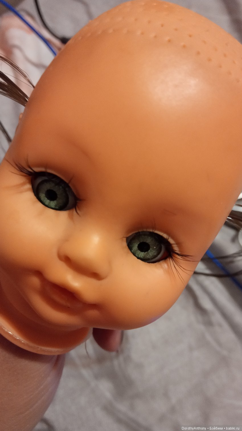 Метаморфозы Марты — Ремонт кукол СССР и ГДР (немок): чернота (фото 7)