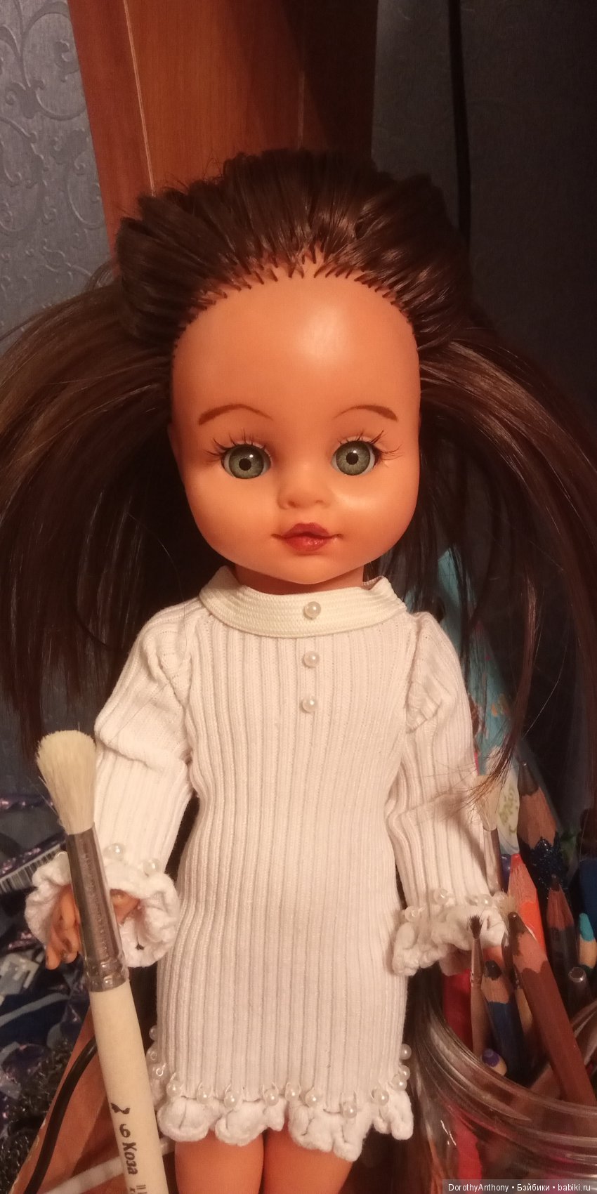 Метаморфозы Марты — Ремонт кукол СССР и ГДР (немок): чернота