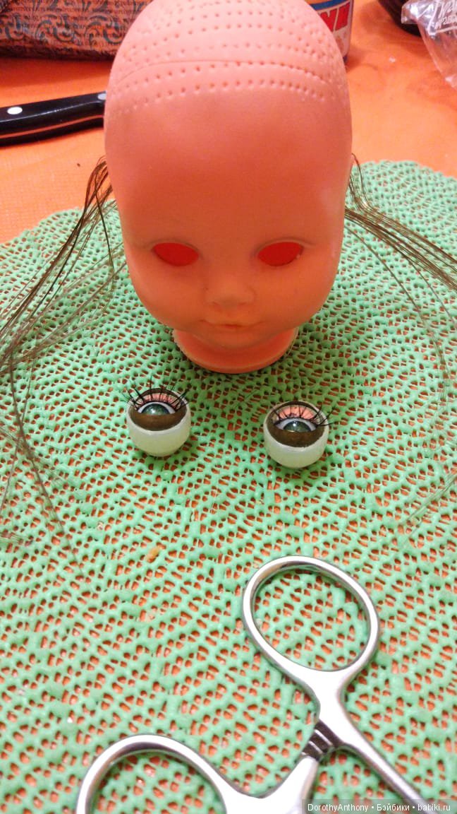 Метаморфозы Марты — Ремонт кукол СССР и ГДР (немок): чернота (фото 6)