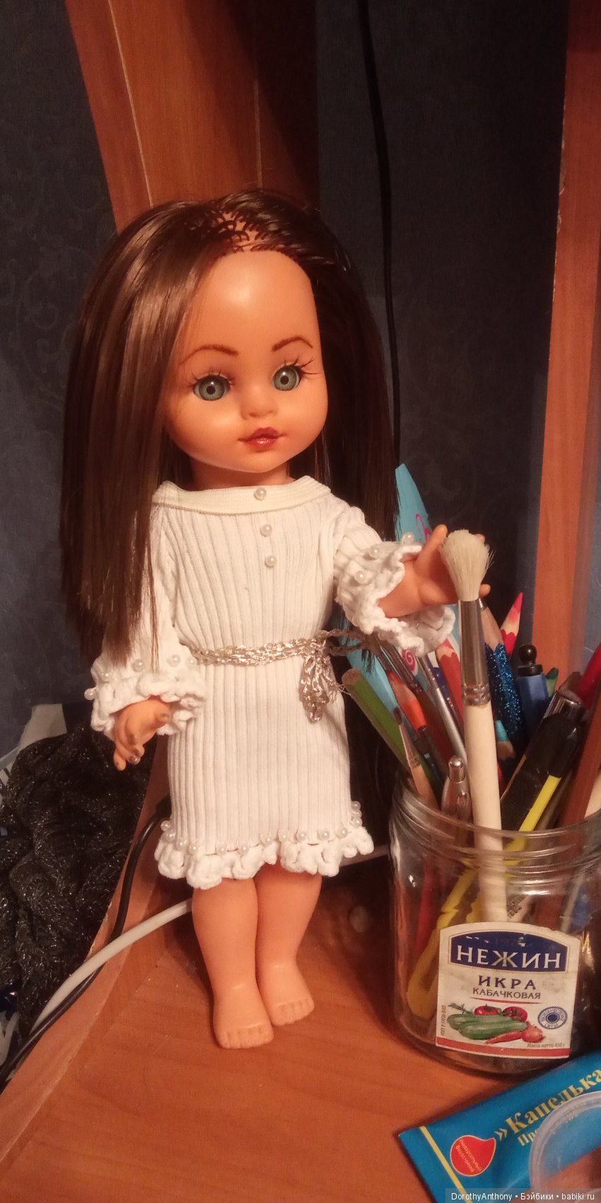 Метаморфозы Марты — Ремонт кукол СССР и ГДР (немок): чернота