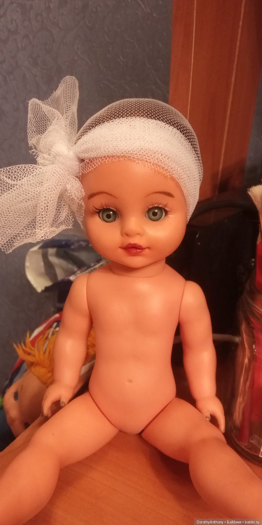 Метаморфозы Марты — Ремонт кукол СССР и ГДР (немок): чернота (фото 10)