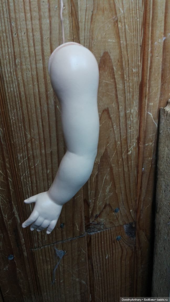 Помойка или Шанс — Ремонт кукол СССР и ГДР (немок): чернота (фото 5)