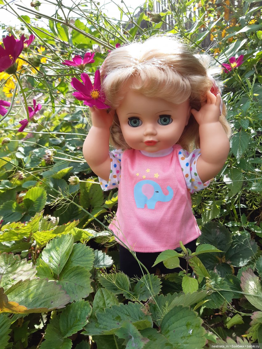 Ниночка на прогулке — Российские куклы Весна (фото 5)