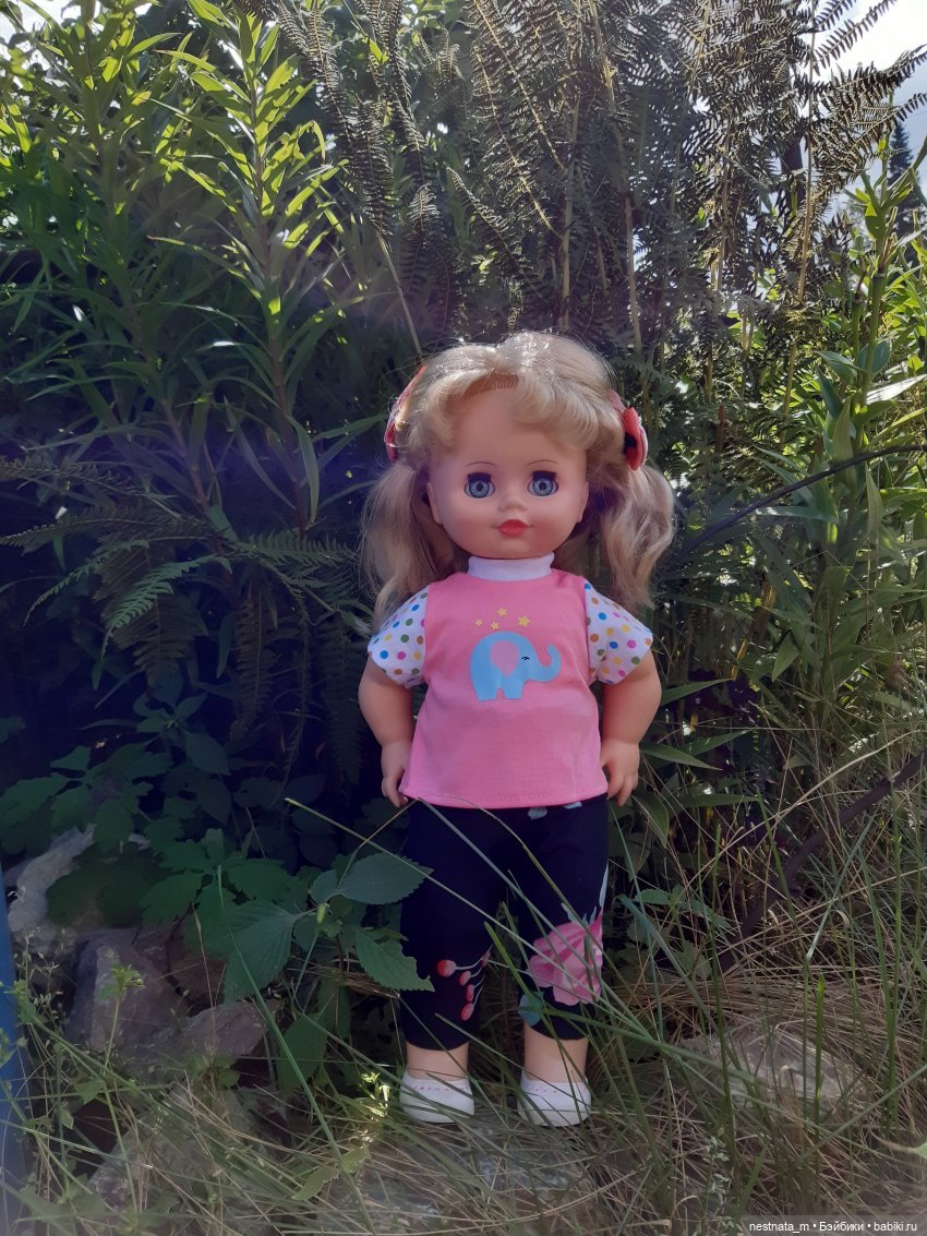 Ниночка на прогулке — Российские куклы Весна