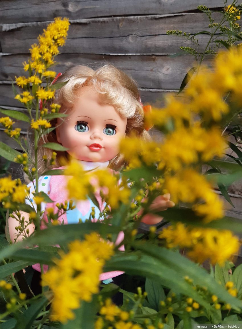 Ниночка на прогулке — Российские куклы Весна