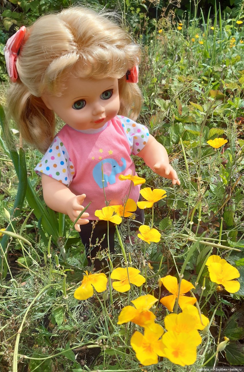 Ниночка на прогулке — Российские куклы Весна (фото 3)