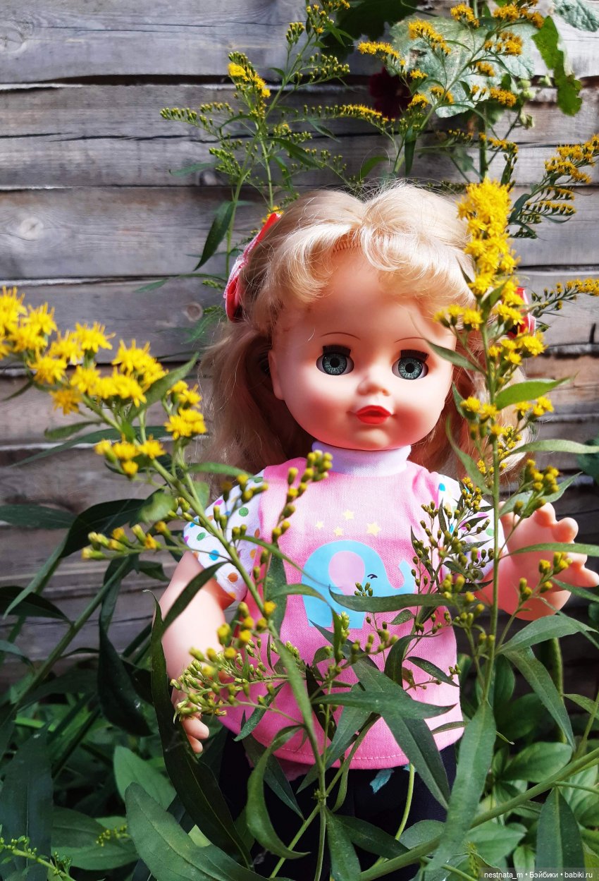 Ниночка на прогулке — Российские куклы Весна