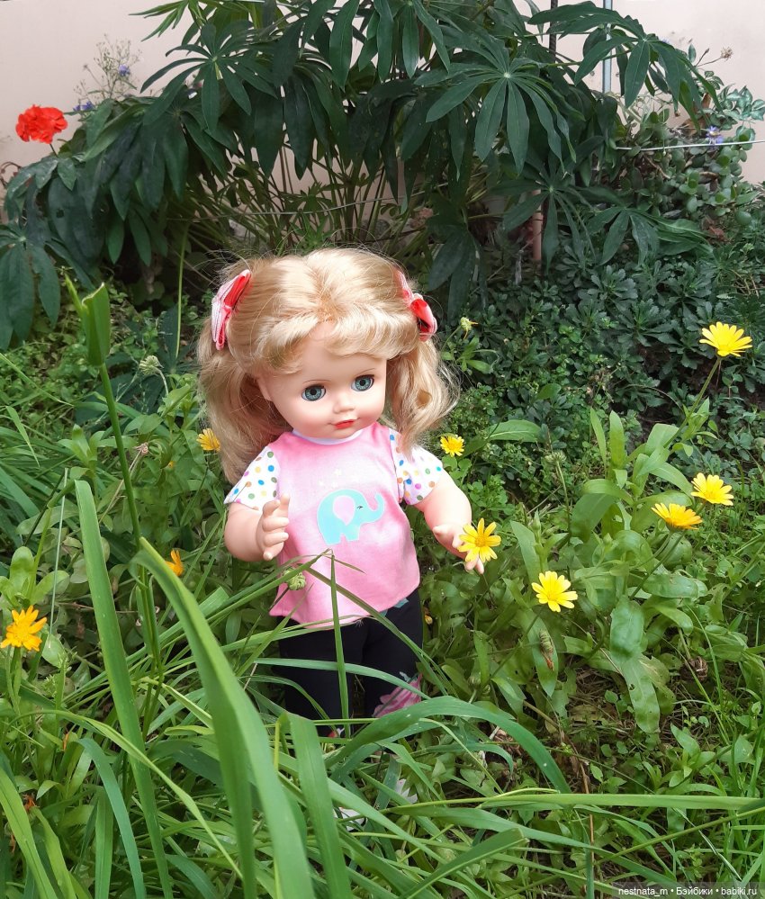 Ниночка на прогулке — Российские куклы Весна