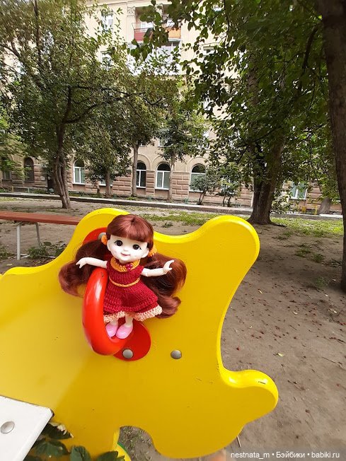 Новенькая на прогулке — Куклы Baboliy (Баболи (фото 7)
