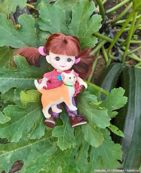 В огороде — Куклы Baboliy (Баболи