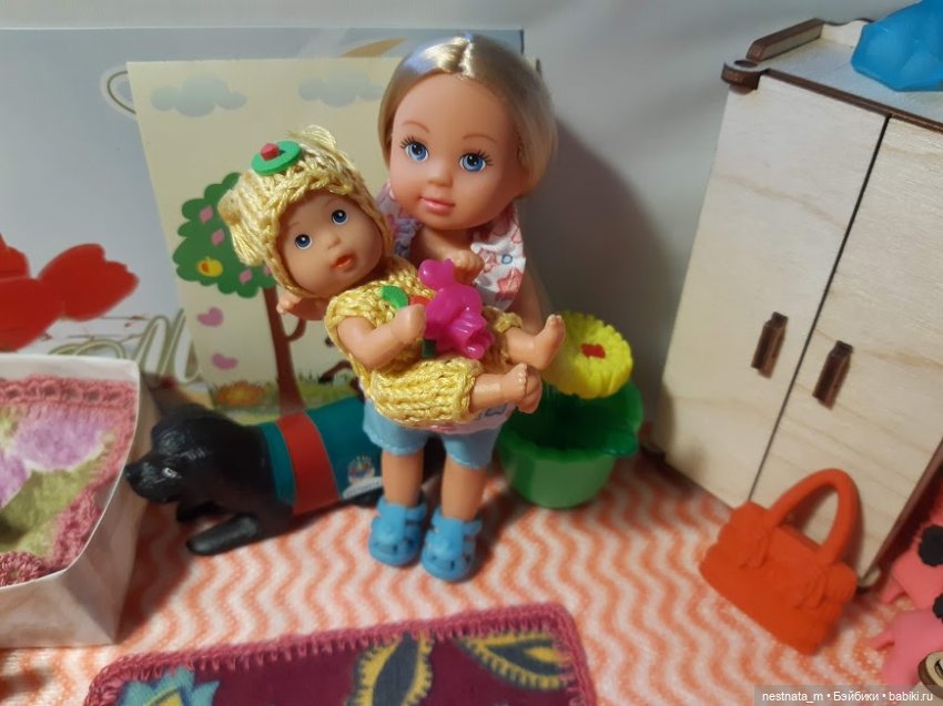 Лиза и малыши — Куклы Simba: Еви (Evi) и Штеффи (Steffi Love) (фото 3)
