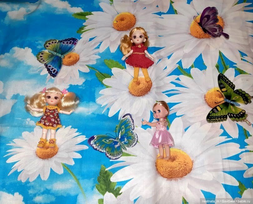 Ромашки — Куклы Baboliy (Баболи (фото 7)