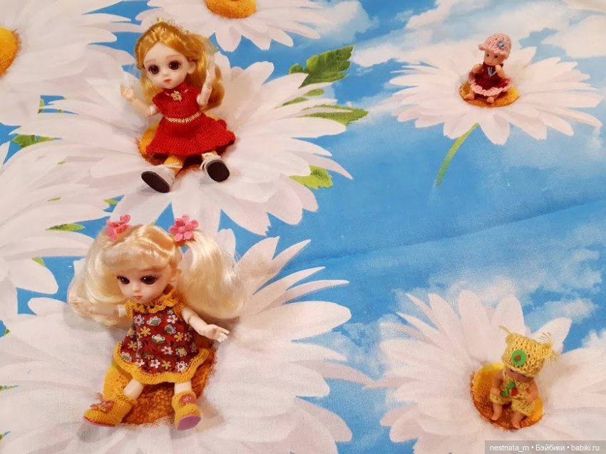 Ромашки — Куклы Baboliy (Баболи (фото 3)