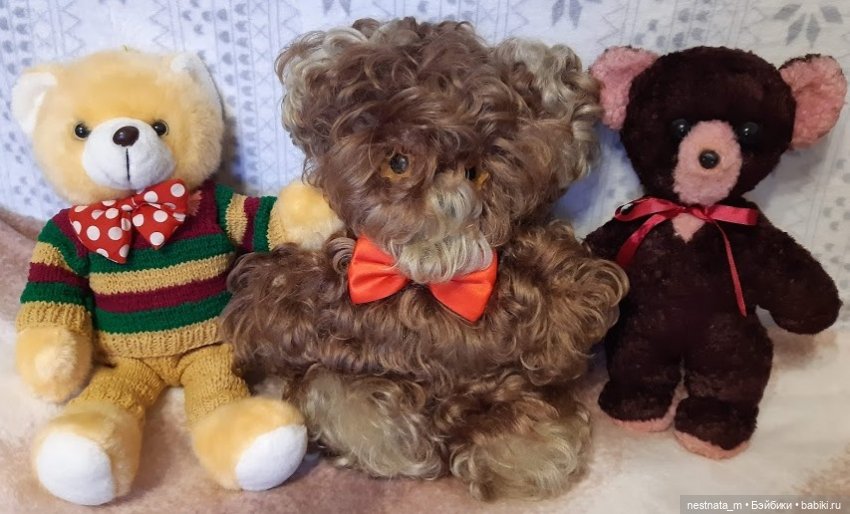 Наши мишки — Винтажные куклы и игрушки детства: СССР