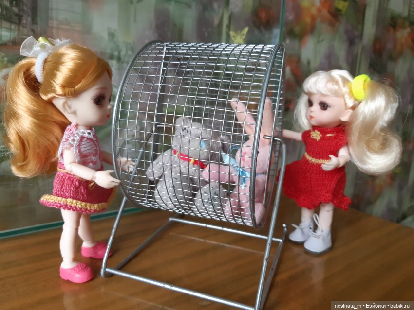 Как Вероника и Вика в гостях были