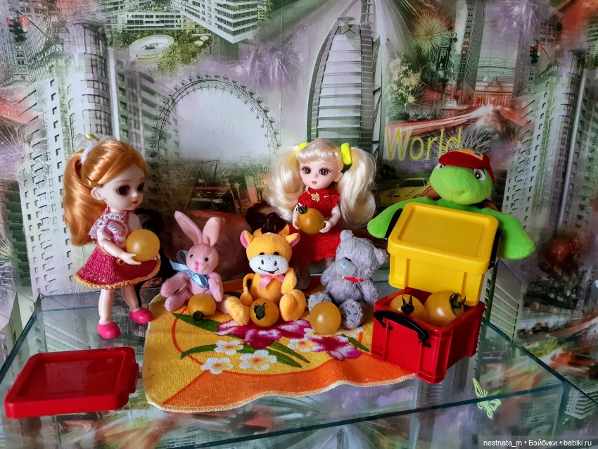 Как Вероника и Вика в гостях были