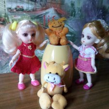 Как Вероника и Вика в гостях были