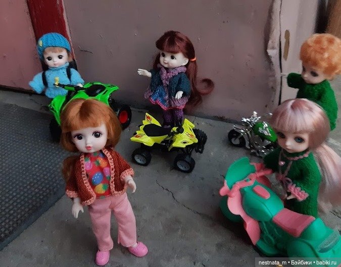 Любопытный "десант" — Куклы Baboliy (Баболи (фото 3)