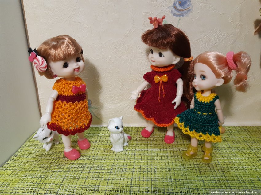 Девчушки-похвалюшки | Бэйбики Девчушки-похвалюшки — Куклы Baboliy (Баболи (фото 4)