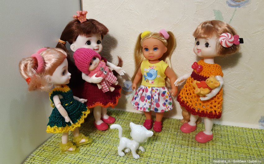 Девчушки-похвалюшки | Бэйбики Девчушки-похвалюшки — Куклы Baboliy (Баболи