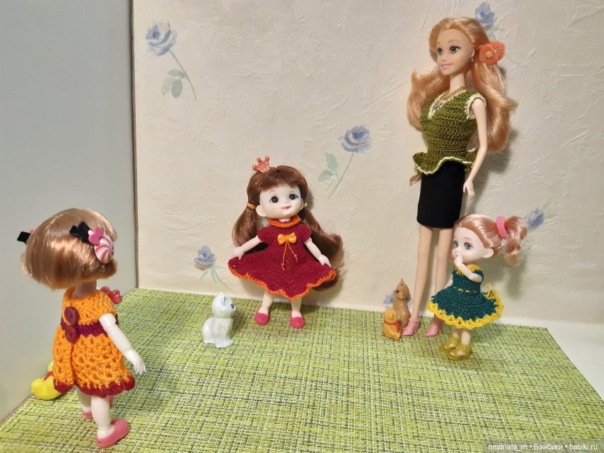 Девчушки-похвалюшки | Бэйбики Девчушки-похвалюшки — Куклы Baboliy (Баболи (фото 5)