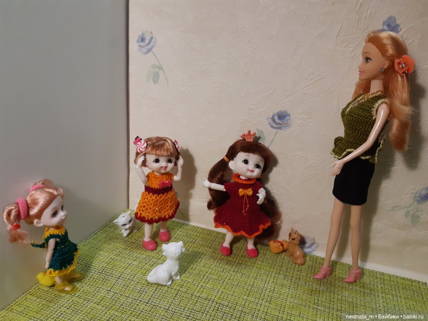 Девчушки-похвалюшки | Бэйбики Девчушки-похвалюшки — Куклы Baboliy (Баболи (фото 2)