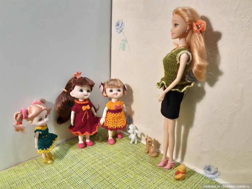 Девчушки-похвалюшки | Бэйбики Девчушки-похвалюшки — Куклы Baboliy (Баболи (фото 8)