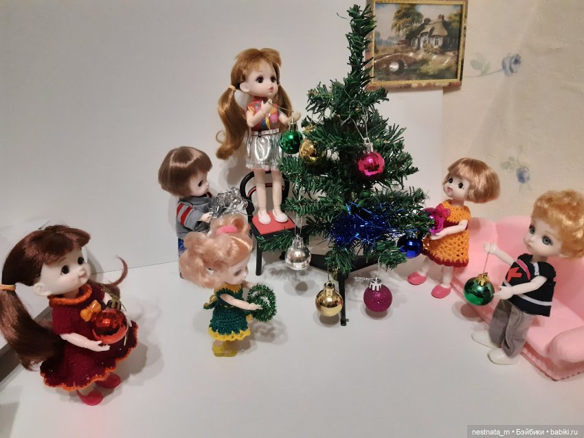 Украшение ёлочки — Куклы Baboliy (Баболи