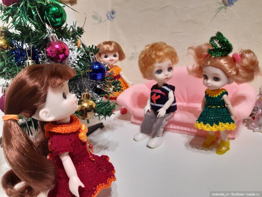 Украшение ёлочки — Куклы Baboliy (Баболи