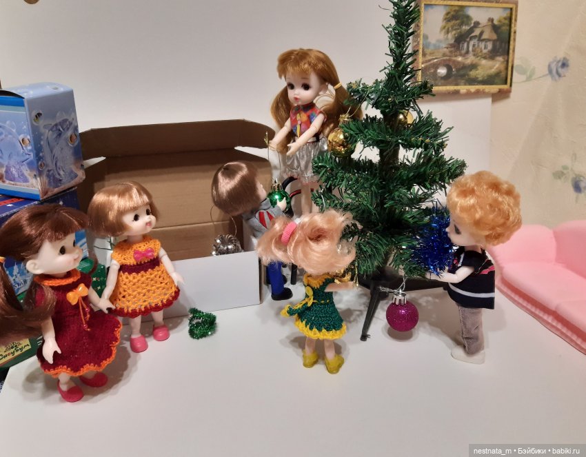 Украшение ёлочки — Куклы Baboliy (Баболи