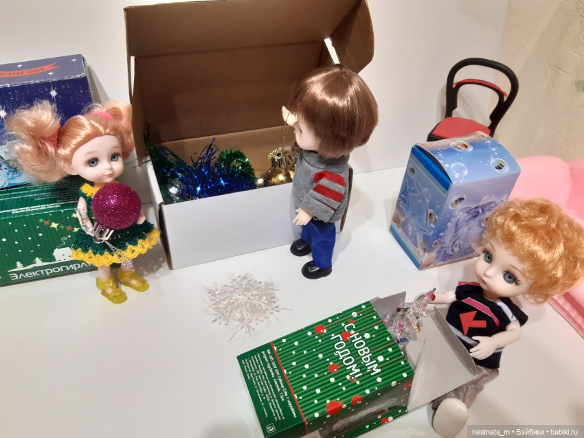Украшение ёлочки — Куклы Baboliy (Баболи (фото 5)