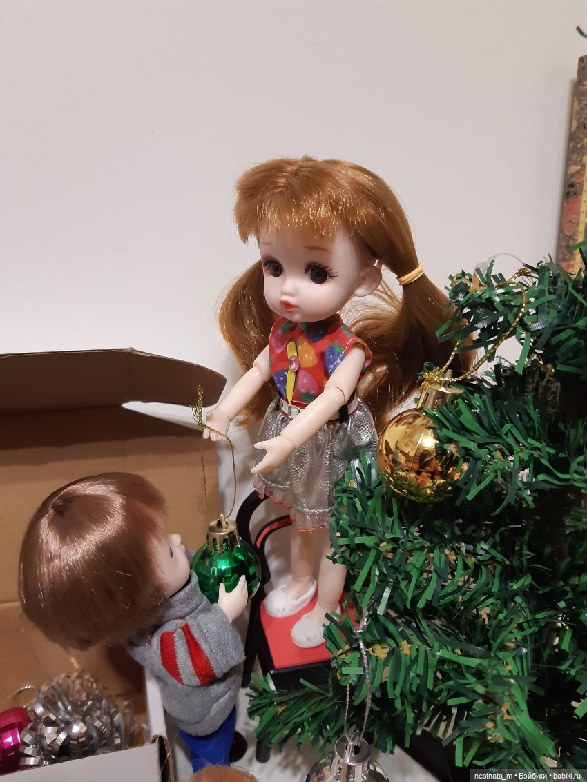 Украшение ёлочки — Куклы Baboliy (Баболи (фото 10)