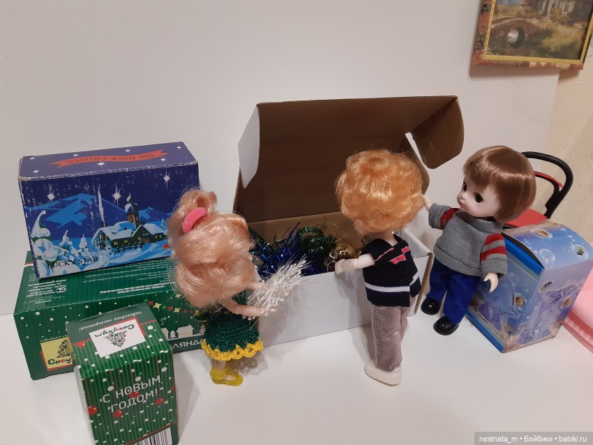 Украшение ёлочки — Куклы Baboliy (Баболи (фото 4)