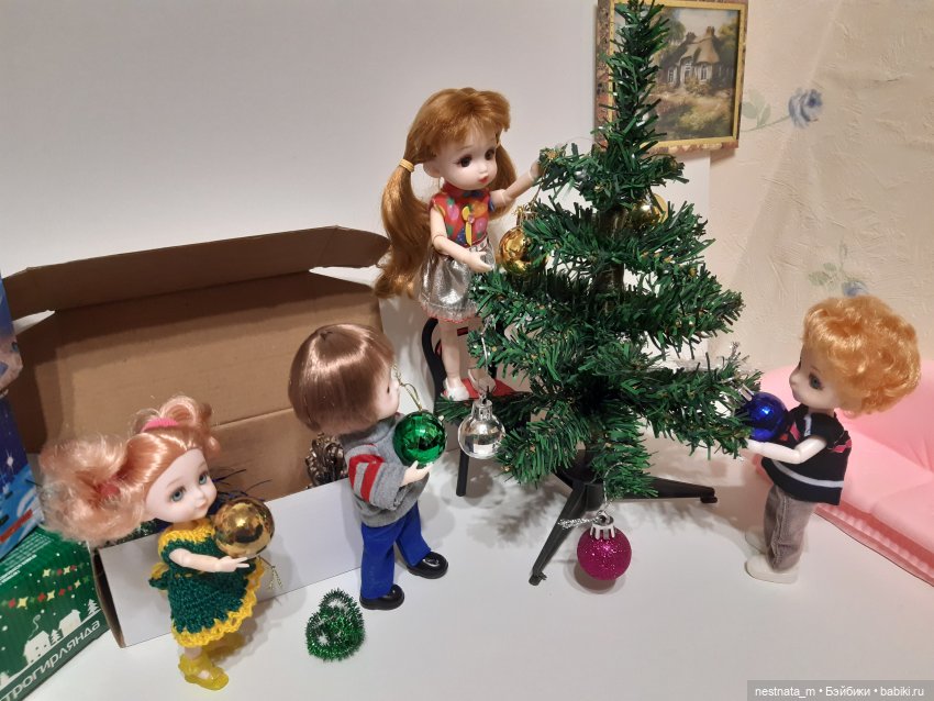 Украшение ёлочки — Куклы Baboliy (Баболи (фото 9)