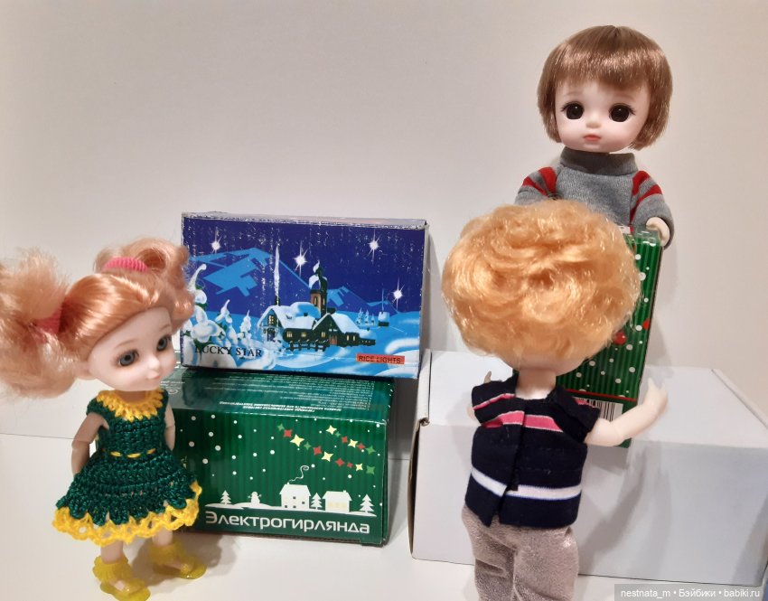 Украшение ёлочки — Куклы Baboliy (Баболи (фото 3)